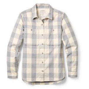 NWT REI Co-op Wallace Lake Flannel Shirt, Women’s Small, Buffalo‎ Plaid Shell
